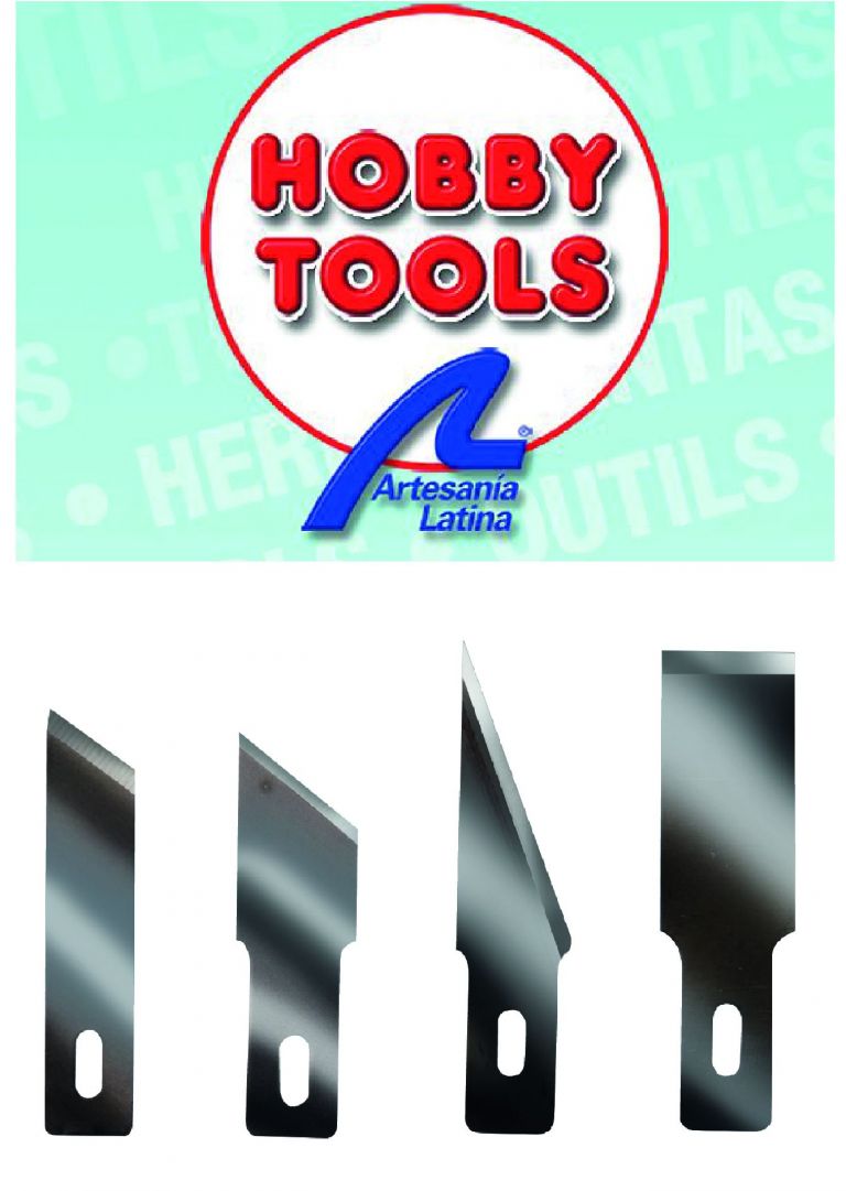 Set of Assorted 4 Blades for cutter n.5