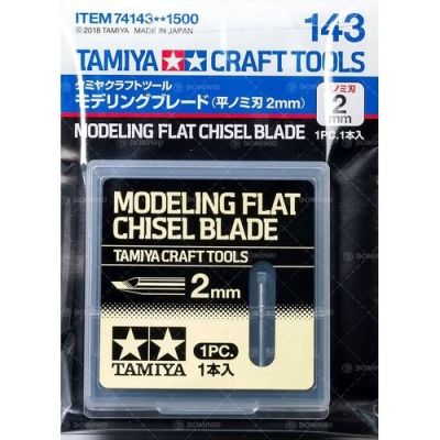 Micro Scalpello Piatto - Modelling Flat Chisel Blade Tamiya