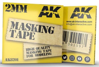 Masking Tape 2 mm AK-Interactive