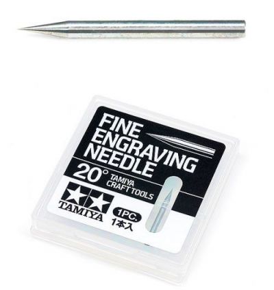 Fine Engraving Needle 20° Tamiya