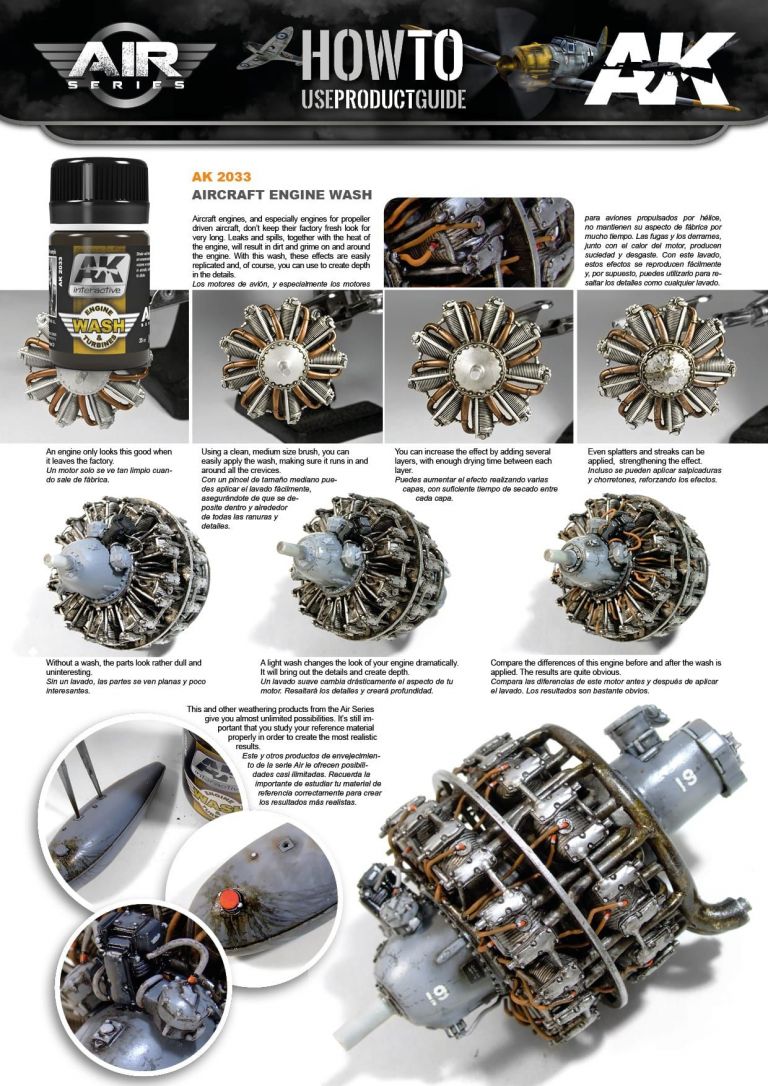 Aircraft Engine Wash AK-Interactive