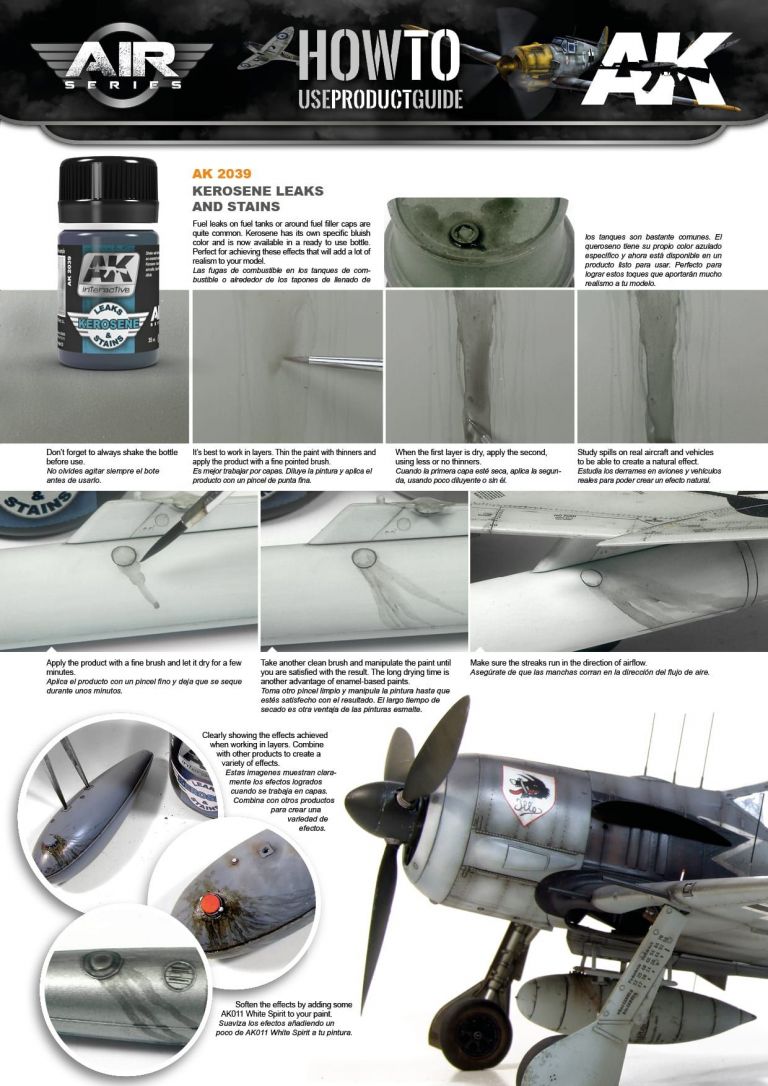 Kerosene Leaks & Stains