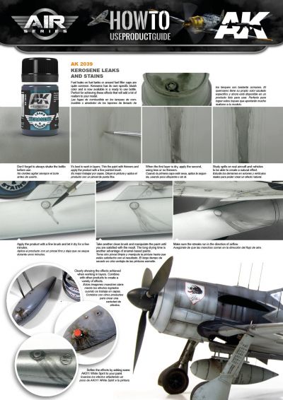 Kerosene Leaks & Stains AK-Interactive