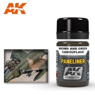 Panel Liner x Brown & Green AK-Interactive