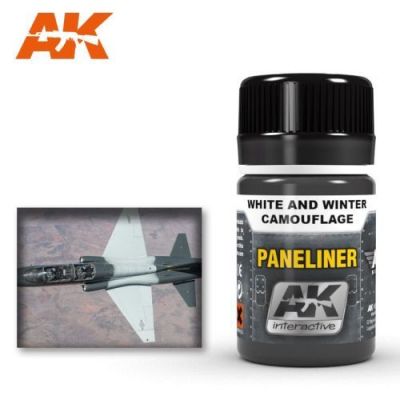 Panel Liner x White & Winter Camouflage AK-Interactive