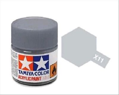 X-11 Crome Silver Tamiya