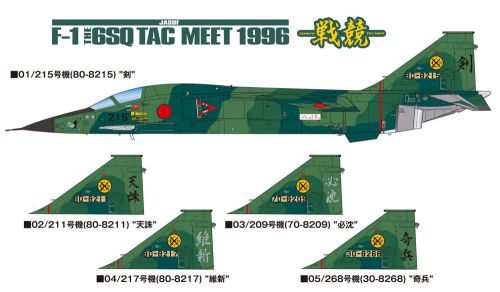 JASDF F-1 - 6° SQ-TAC Meet 1996 PLATZ