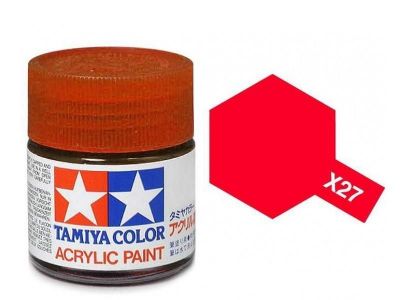 X-27 Clear Red (Gloss) Tamiya