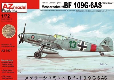 Messerschmitt BF 109G-6AS "Hohenjager" AZ MODEL