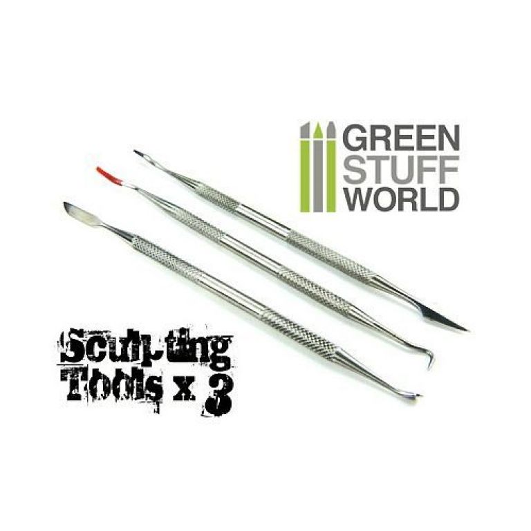 Sculpting Tools Set x3