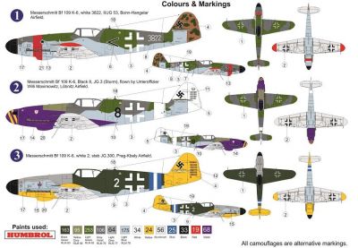 Messerschmitt Bf 109K-6 "Kurfurst" AZ MODEL