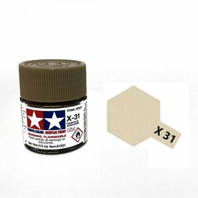 X-32 Titanium Silver Tamiya