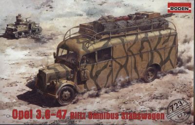 Opel 3.6-47 Blitz Omnibus Stabswagen Roden