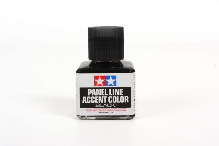 Tamiya Panel Liner Color  Black