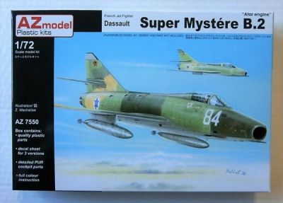 Dassault Super Mystère B.2 "Atar engine" AZ MODEL
