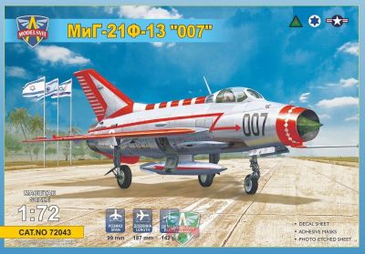 MiG-21 F-13 "007" Modelsvit