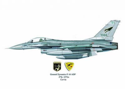F-16 ADF PAULLI ILLUSTRAZIONI
