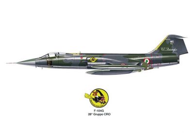 F-104 G 3-45 PAULLI ILLUSTRAZIONI