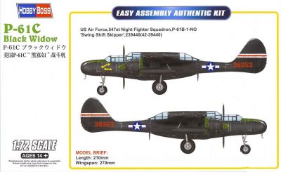 P-61C Black Widow Hobby Boss