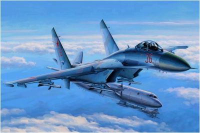 Su-27 Flanker Early Version Hobby Boss