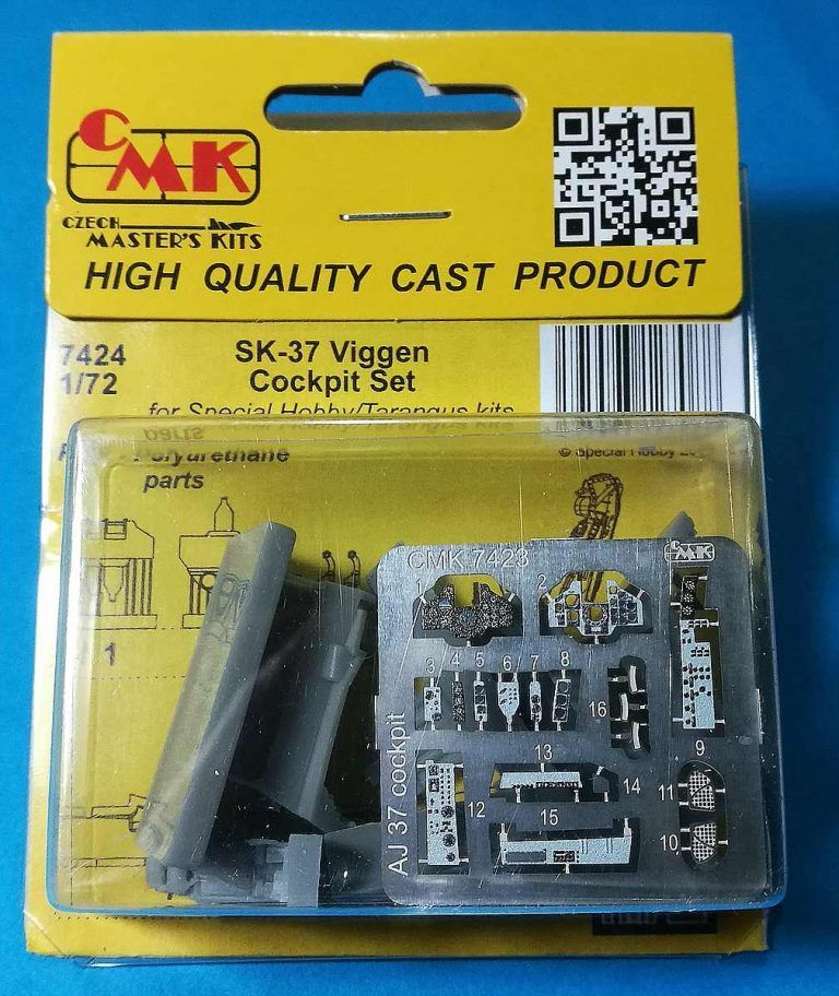 SK-37 Viggen Cockpit Set