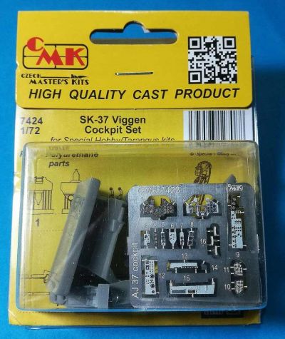 SK-37 Viggen Cockpit Set CMK