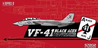 US Navy F-14A VF-41 Black Aces Great Wall Hobby