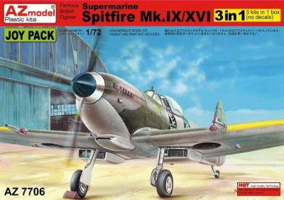 Spitfire Mk. IX/16 JOY PACK 3 in 1 AZ Model