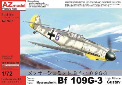 Bf 109G-3 "High Altitude Gustav" AZ Model