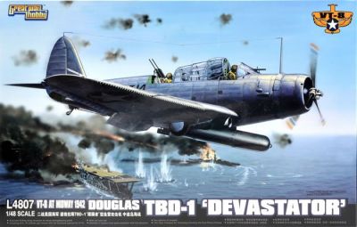 Douglas TBD-1 Devastator VT-8 - Midway 1942 Great Wall Hobby