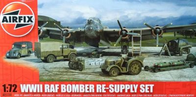 WWII RAF Bomber Re-Supply Set Airfix