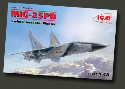Mig-25 PD Soviet Interceptor Fighter ICM