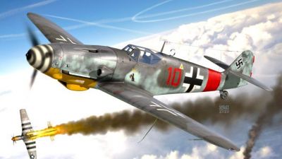 Bf 109G-14 / AS JG.300 - NEW TOOL AZ Model