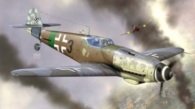 Bf 109G-14 / AS "Reich Defense" NEW TOOL AZ Model