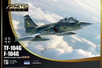 TF-104G/F-104G STARFIGHTER GERMAN AIR FORCE (2 IN 1) Kinetic