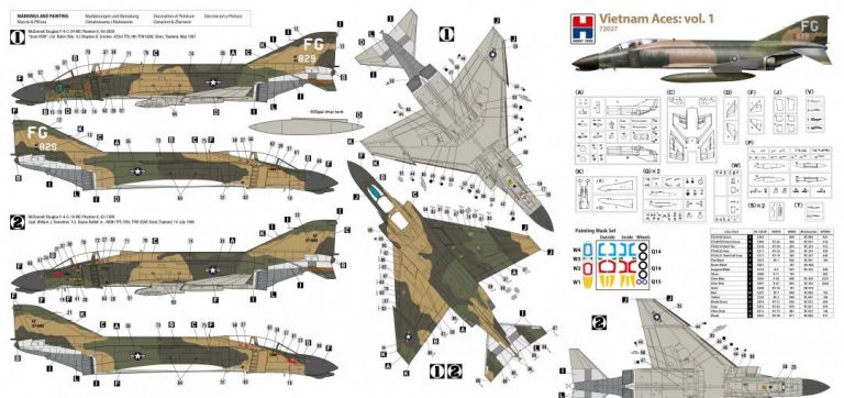 Vietnam Aces vol.1-F-4 C Phantom II
