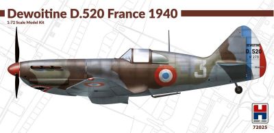 Dewoitine D.520 France 1940 Hobby 2000