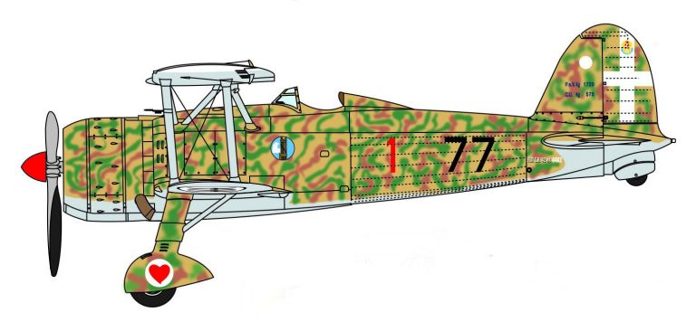 Fiat CR.42 Falco "Battle of Britain 80th Anniversary"