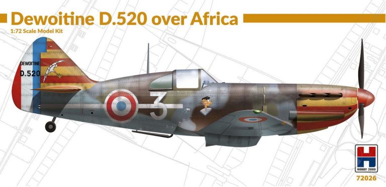 Dewoitine D.520 Over Africa