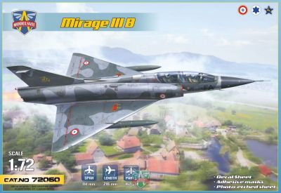Mirage IIIB operational trainer Modelsvit