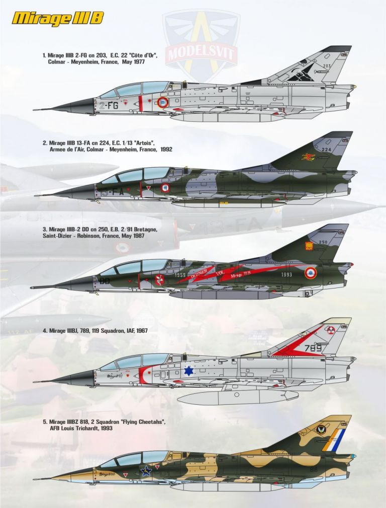 Mirage IIIB operational trainer