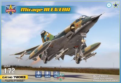 Mirage IIIEA/EBR Modelsvit