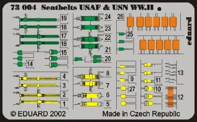 Seatbelts USAF & USN WW.II