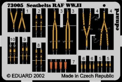 Seatbelts RAF WW.II Eduard