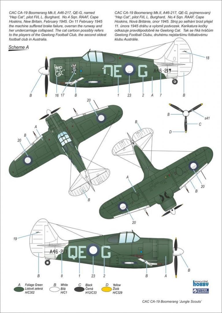 CAC CA-19 Boomerang "Jungle Scouts"