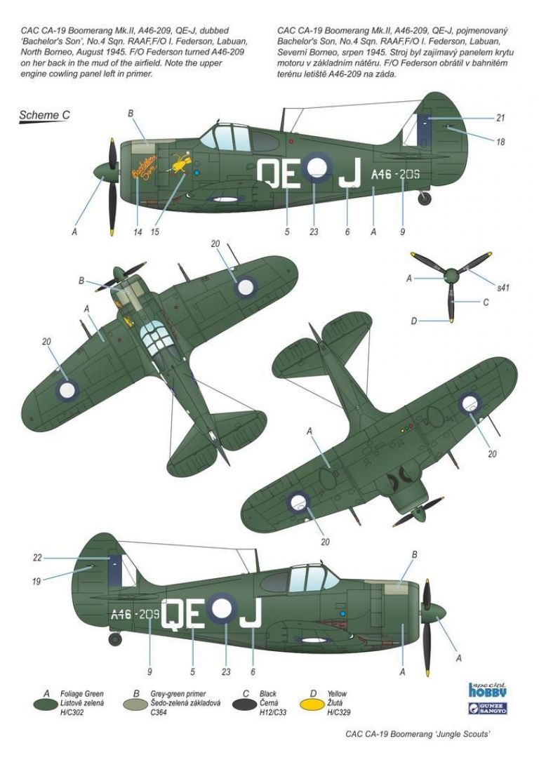 CAC CA-19 Boomerang "Jungle Scouts"