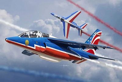 Alpha Jet Patrouille de France 2017 Kinetic