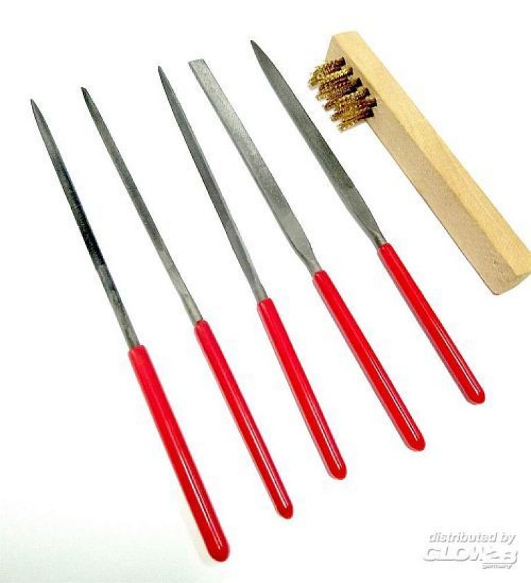 Assorted needle files  set
