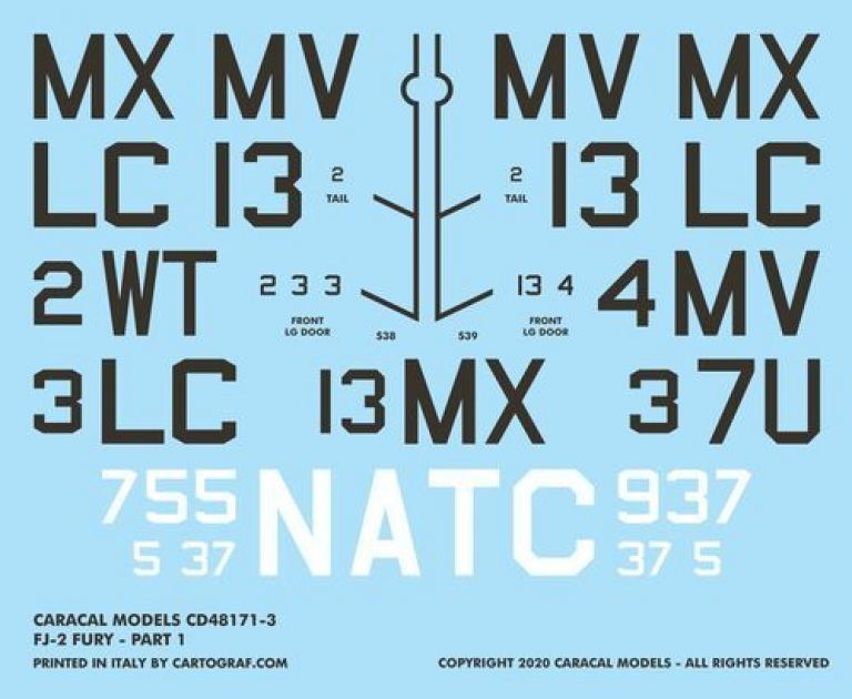 1/48 north-american FJ-2 Fury Part 1