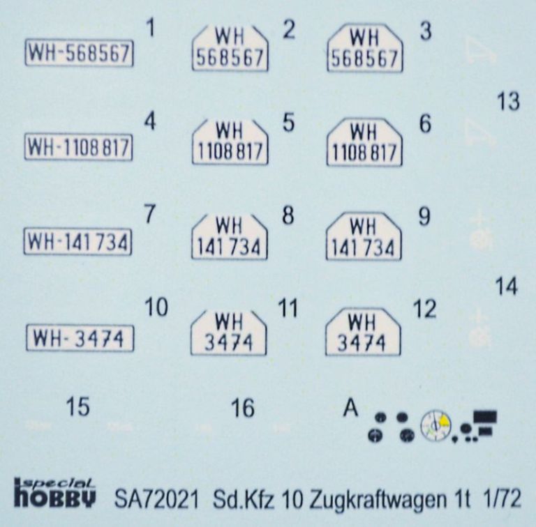 Sd.Kfz.10 Zugkraftwagen 1t (Demag D7)